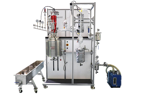 5L熔融聚合反應釜合成裝置正視圖照片